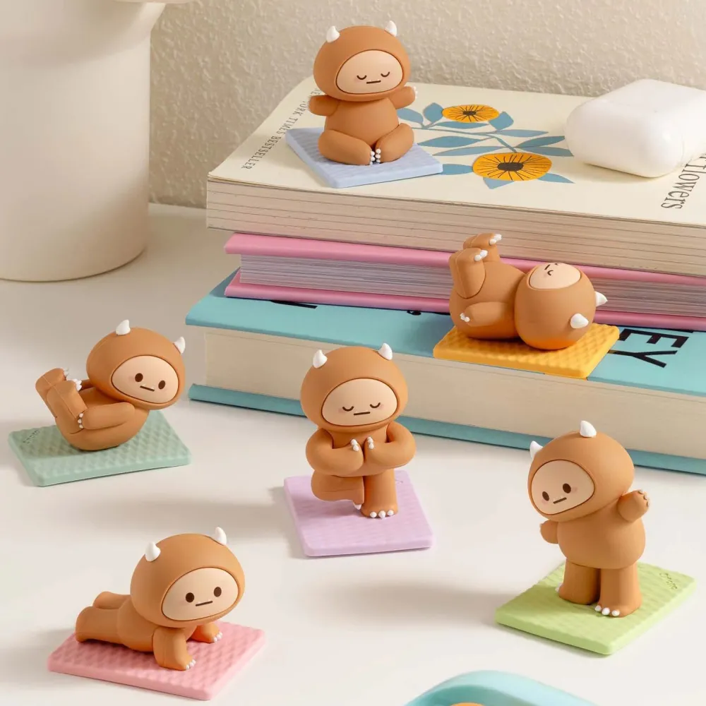 Toys|Hank Yeti Doing Yoga Figure Blind Box
