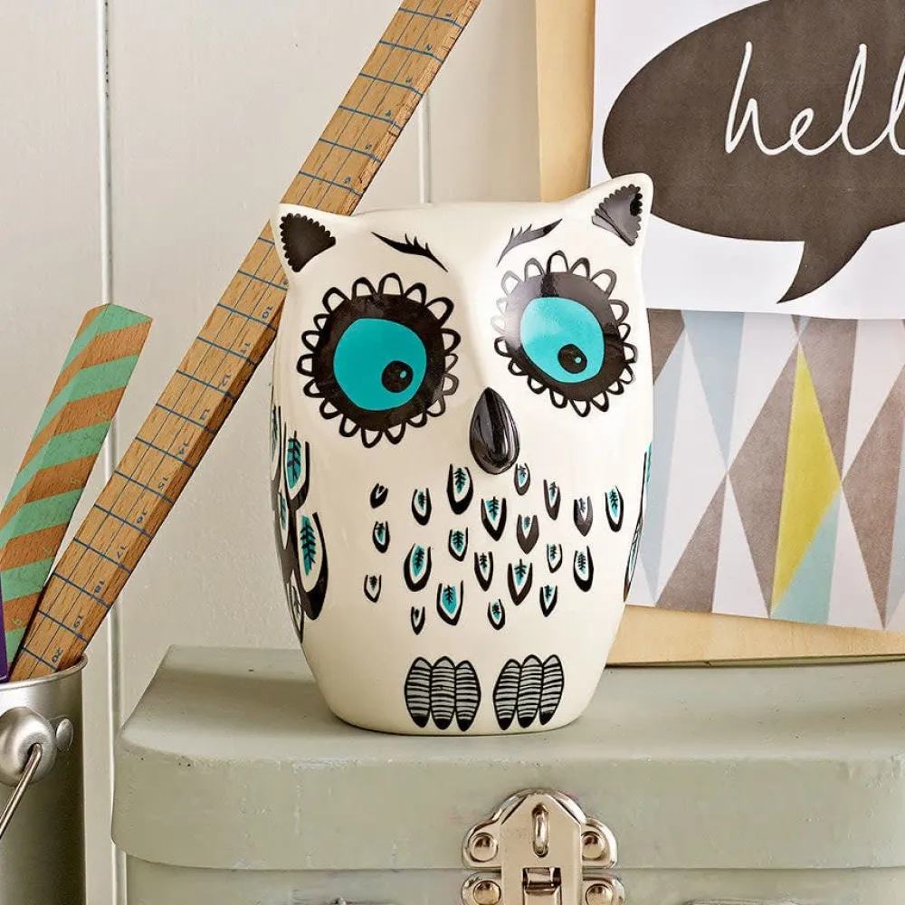 Hannah Turner Home Accents|Owl Money Box