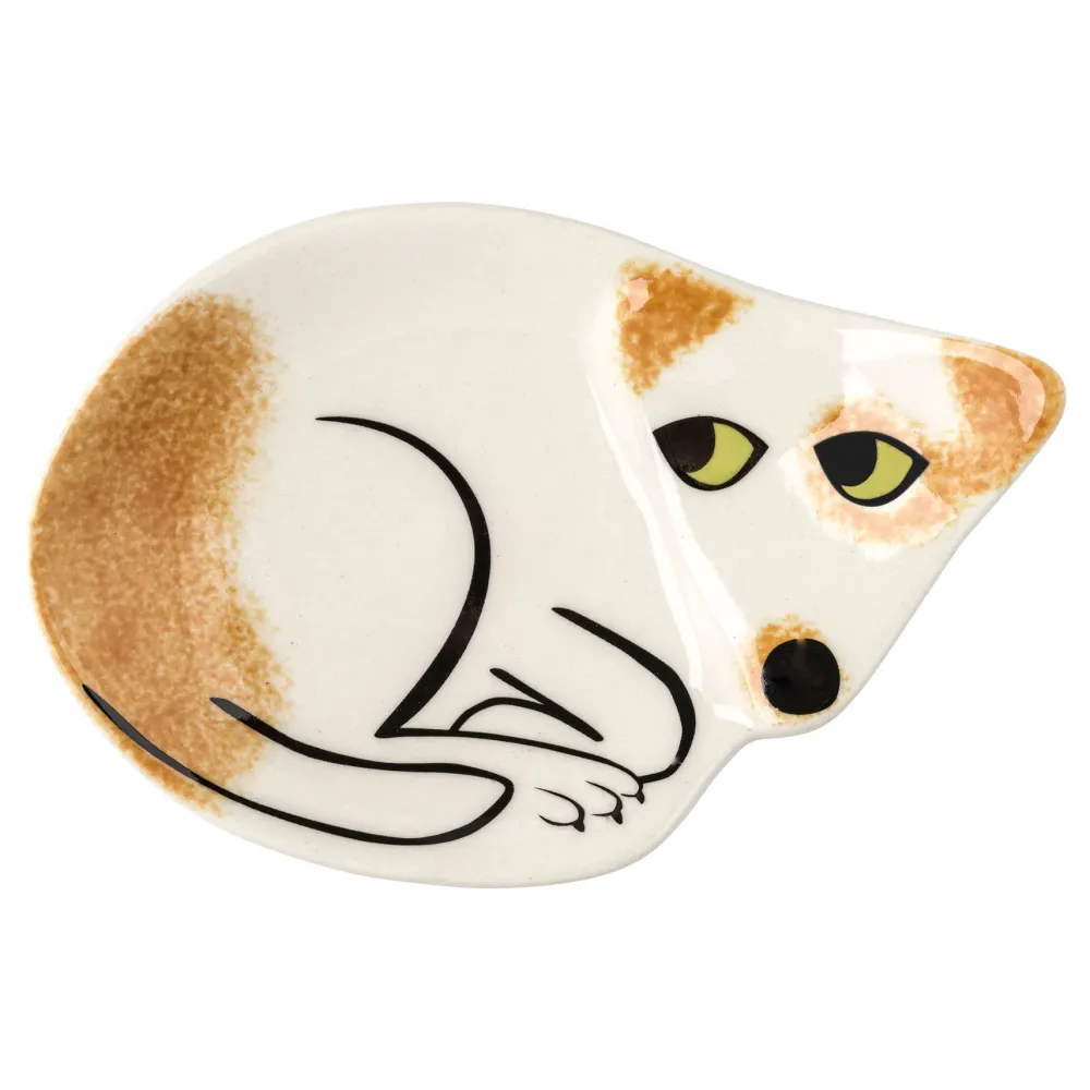 Hannah Turner Home Accents|Kitchen Tools|Scruffy Brown & White Dog Trinket Dish
