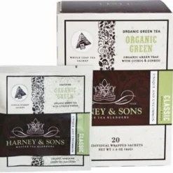 Harney & Sons Harney & Sons|Organic Green with Citrus & Ginkgo 20s