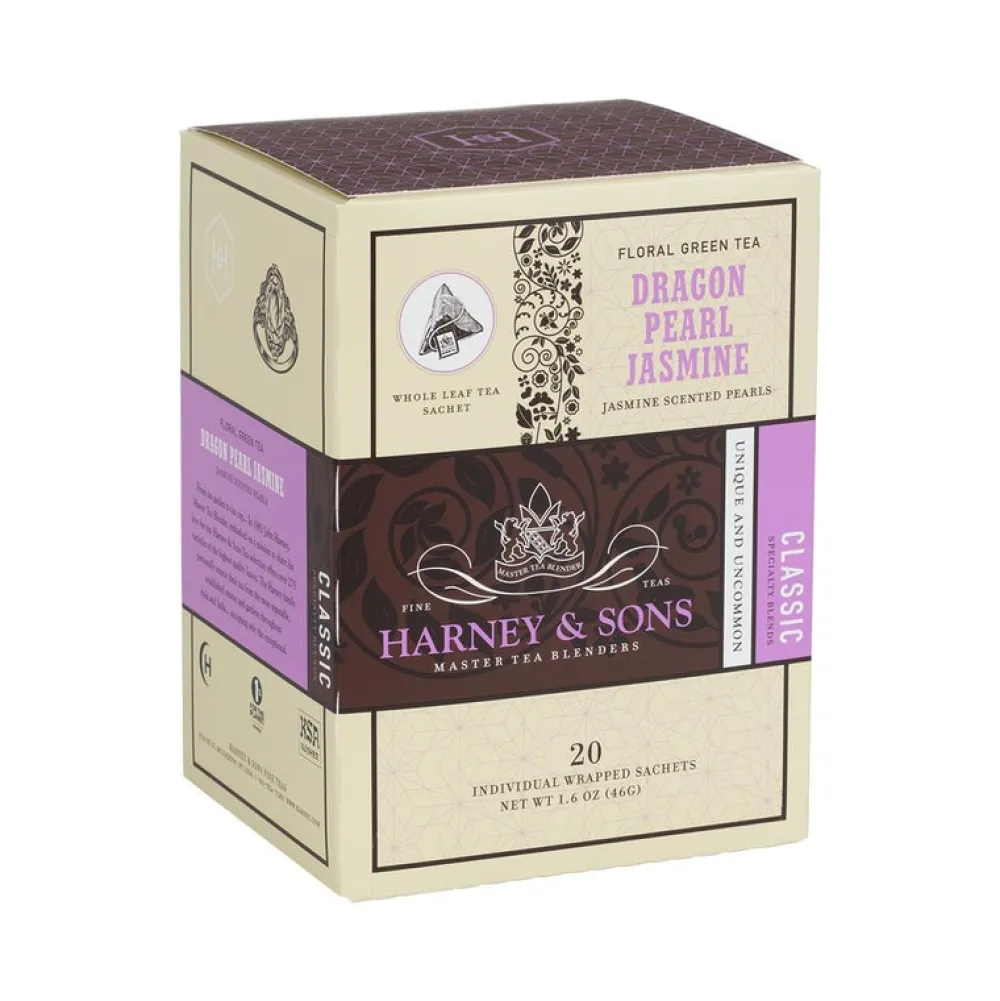 Harney & Sons Harney & Sons|Dragon Pearl Jasmine Green 20s