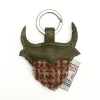 Souvenirs|Harris Tweed Maple Highland Coo Keyring