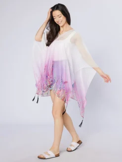 Scarves & Wraps|Heather Recycled Bottle Poncho