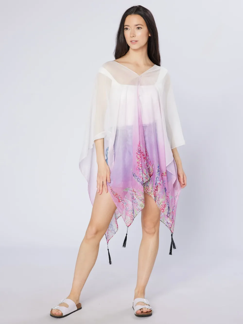 Scarves & Wraps|Heather Recycled Bottle Poncho