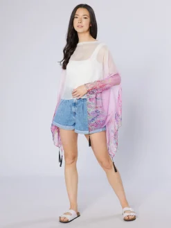 Scarves & Wraps|Heather Recycled Bottle Poncho