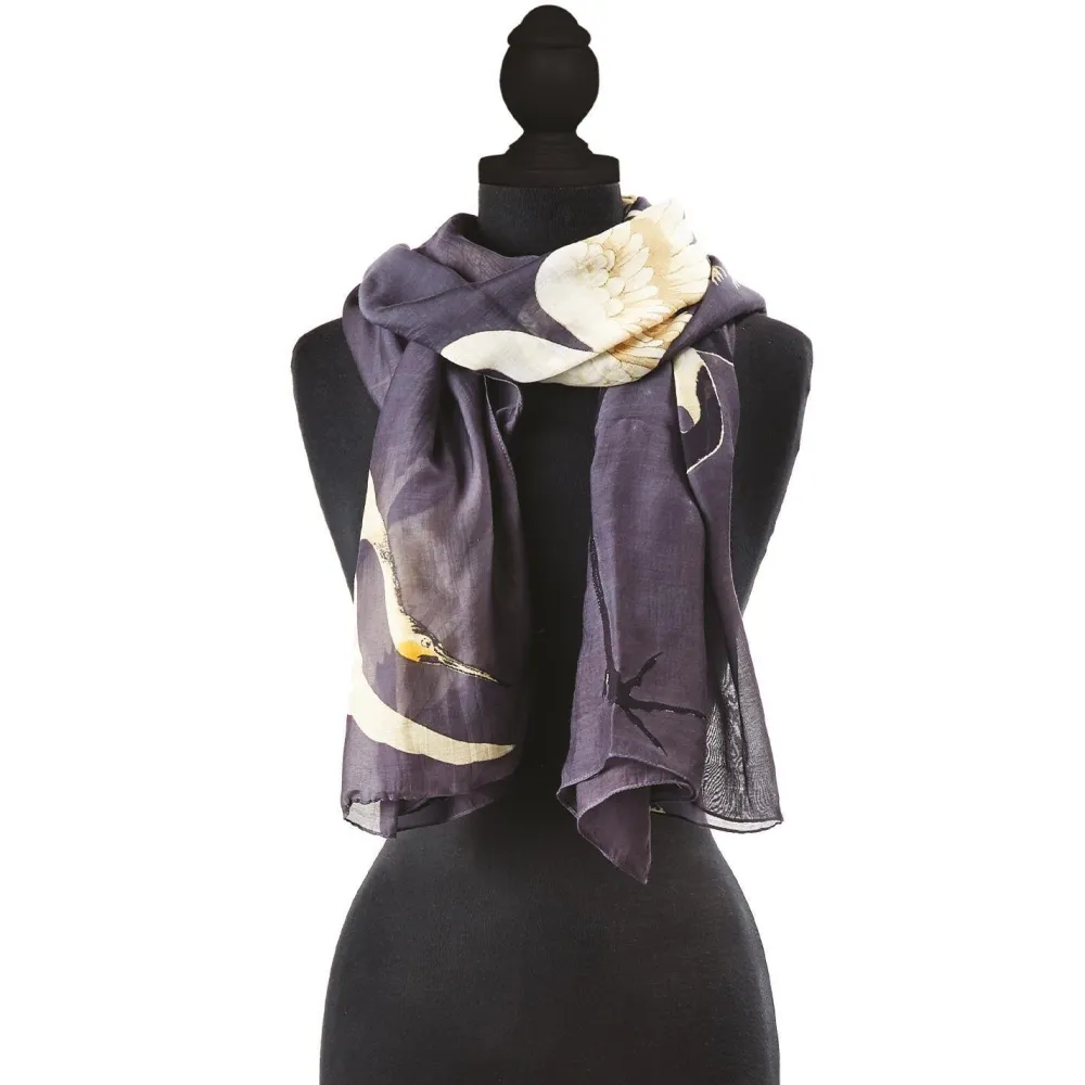Scarves & Wraps|Heron Charcoal Scarf