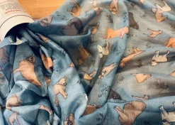 Scarves & Wraps|Highland Cows Recycled Bottle Scarf