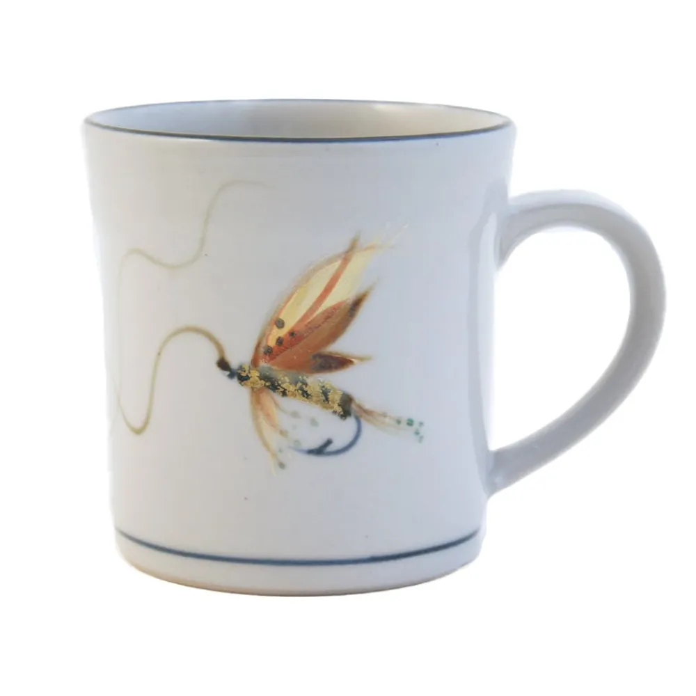 Highland Stoneware Highland Stoneware|Assorted Mugs|Fishing Fly 1 Pint Mug