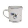 Highland Stoneware Highland Stoneware|Assorted Mugs|Fishing Fly 1/2 Pint Mug
