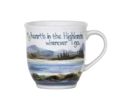 Highland Stoneware Highland Stoneware|Assorted Mugs|Heart in Highlands 425ml Mug