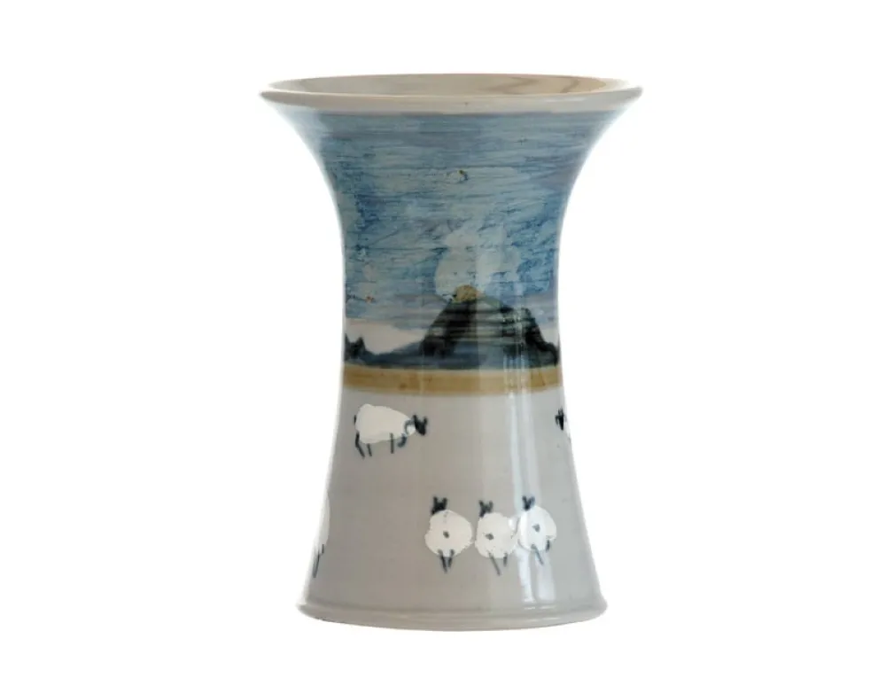 Highland Stoneware Vases|Highland Stoneware|Sheep Small Cylinder Vase