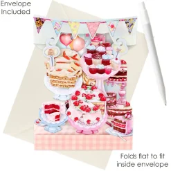 Greeting Cards|Home Baked Cakes Swing Card