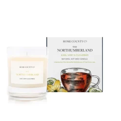 Home County Candle Co. Home Fragrance|The Northumberland (Earl Grey & Cucumber) Candle