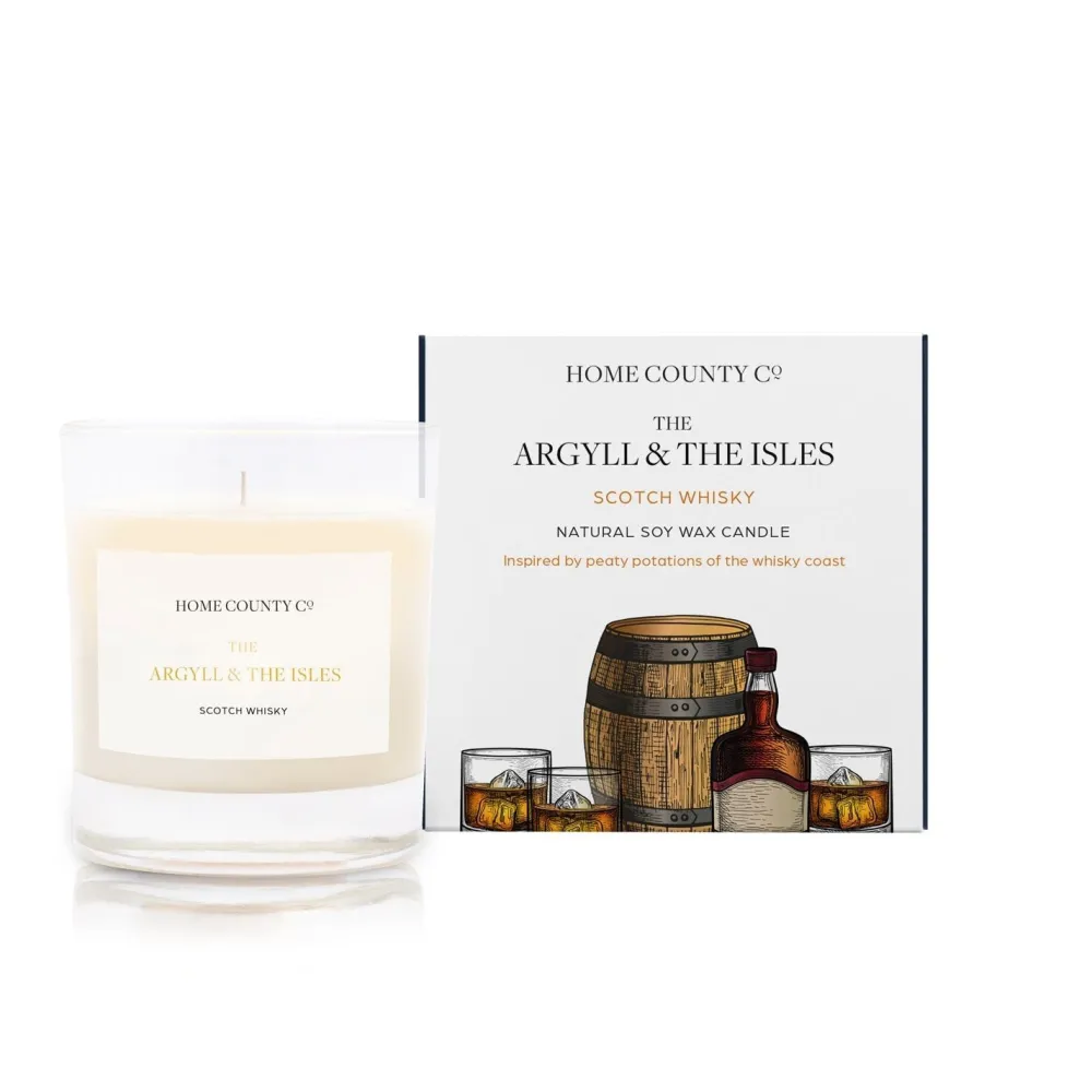 Home County Candle Co. Home Fragrance|The Argyll & The Isles (Scotch Whisky) Candle