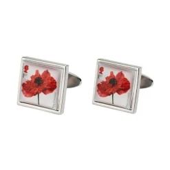 Cufflinks & Men's Accessories|Imperial War Museum Poppy Cufflinks