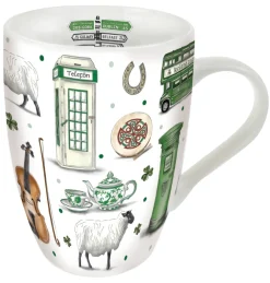 Souvenirs|Assorted Mugs|Impressions of Ireland Tulip Mug