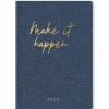 Journals & Other Stationery|Inspire A5 Week to View Planner 2026, Navy