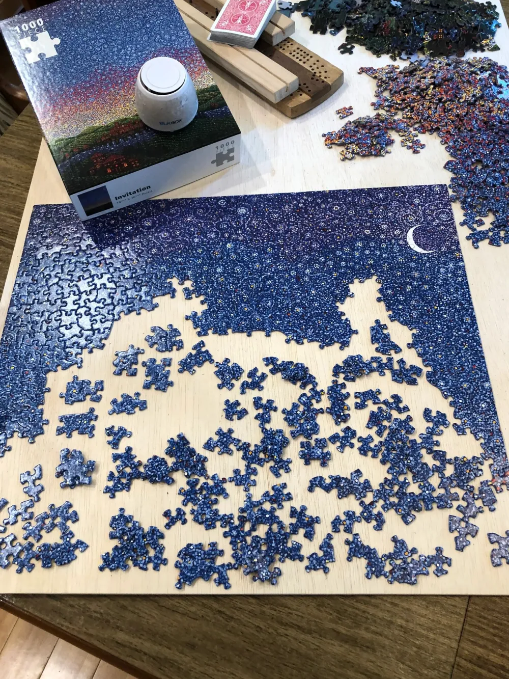 Games & Puzzles|Invitation (Stars in the Sky) 1000-Piece Puzzle