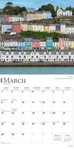 Calendars|Ireland 2026 Square Wall Calendar