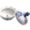 Isis Ceramics|Creamers & Sugar Bowls|Isis Ceramics Blue Palladian Sugar Bowl