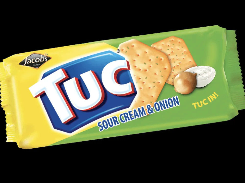 Jacob's Crackers & Savory Snacks|Sour Cream & Onion Tuc Cracker