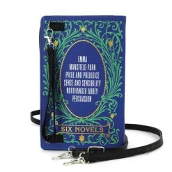 Cultural Icons|Jane Austen Book Clutch Bag