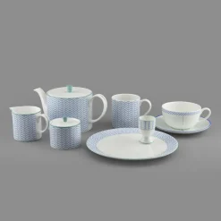 Creamers & Sugar Bowls|Jo Deakin Ebb Blue & Turquoise Milk Jug