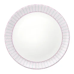 Tea Plates|Jo Deakin Ebb Pink & Turquoise Tea Plate