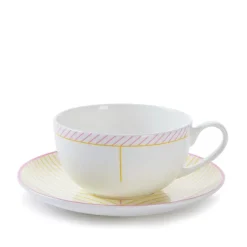 Assorted Mugs|Jo Deakin Ebb Pink & Yellow Mug
