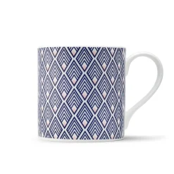 Assorted Mugs|Jo Deakin Gatsby Mug (Blue & Blush Pink)