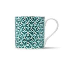 Assorted Mugs|Jo Deakin Gatsby Mug (Teal & Blush Pink)