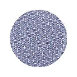 Tea Plates|Jo Deakin Gatsby Tea Plate (Blue & Blush Pink)