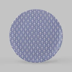 Tea Plates|Jo Deakin Gatsby Tea Plate (Blue & Blush Pink)