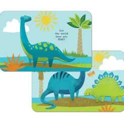 Children's Tabletop|Kids Dinosaur Soft Reversible Placemat