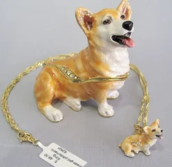 Necklaces & Pendants|Kingspoint Designs Royal Corgi