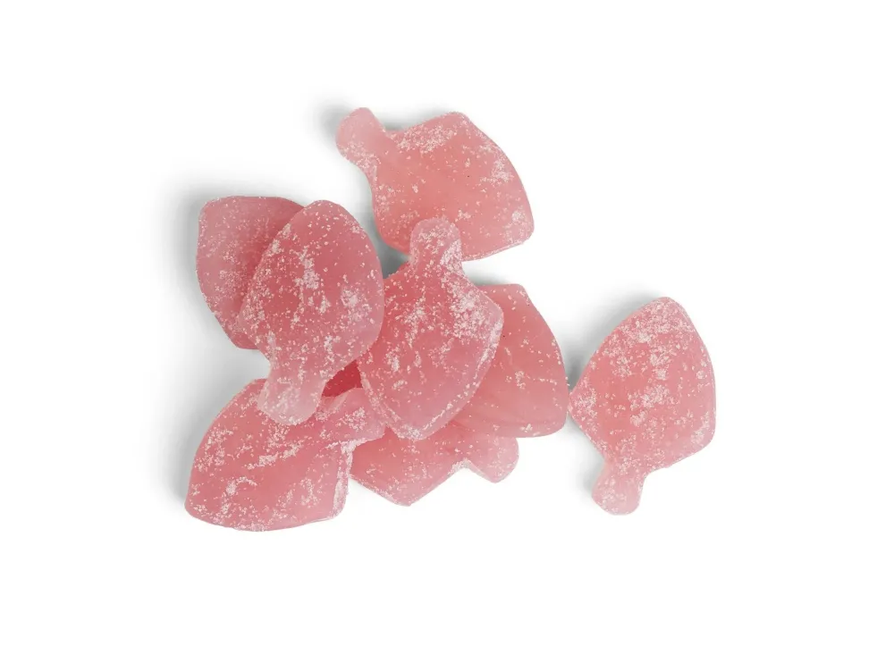 Sweets|Kolsvart Piggvar Sour Blueberry Candy Fish 120g