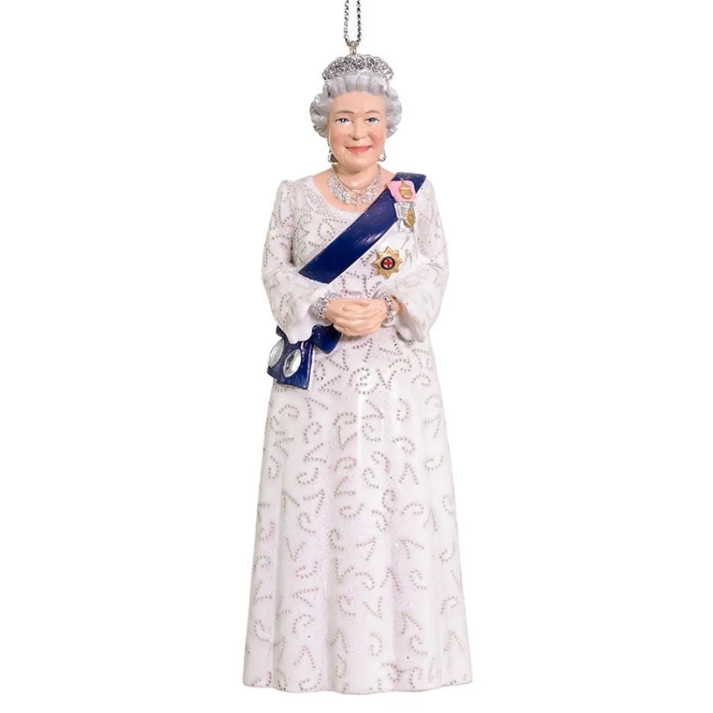Cultural Icons|Kurt Adler Queen Elizabeth II Ornament