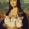 Greeting Cards|La Giocorgi Mona Lisa Birthday Card