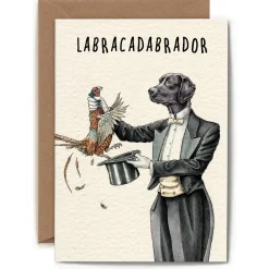 Greeting Cards|Labracadabrador Greeting Card