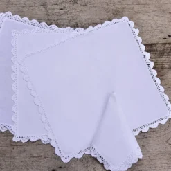 Cotton Napkins|Lace Cotton Napkin