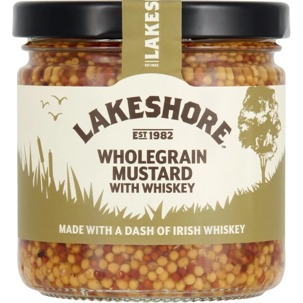 Groceries|Lakeshore Wholegrain Mustard with Irish Whiskey