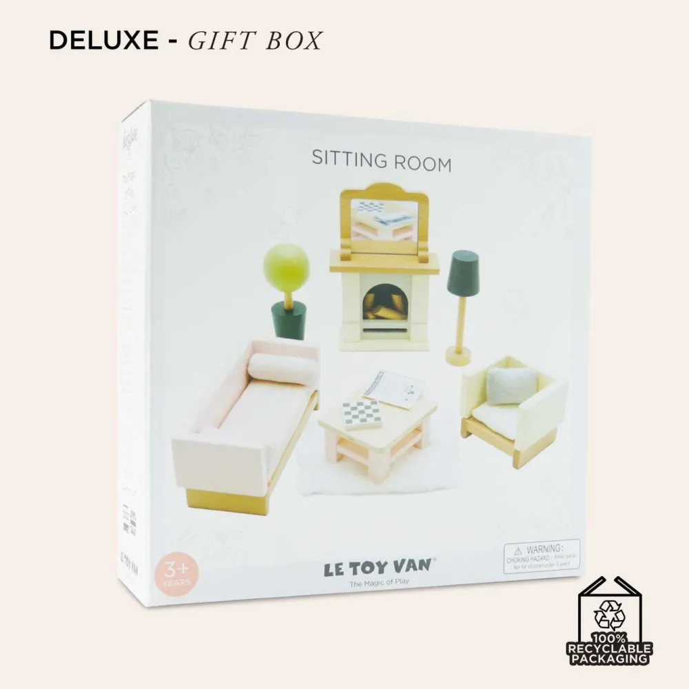 Le Toy Van Toys|Daisylane Dolls House Sitting Room Furniture Set