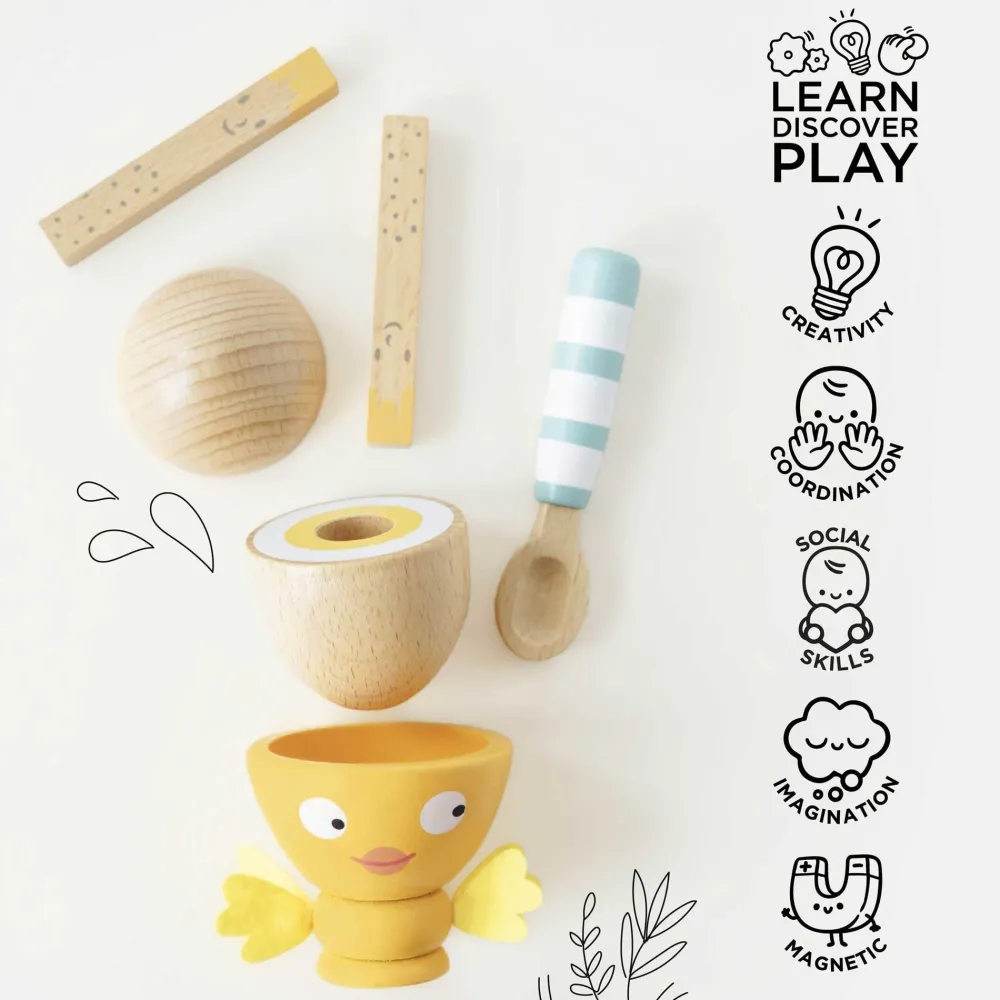 Le Toy Van Toys|Egg Cup & Soldiers