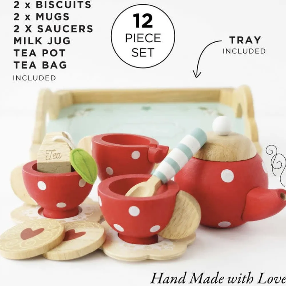 Le Toy Van Toys|Honeybake Tea Set & Tray