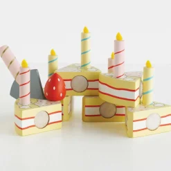 Le Toy Van Toys|Sliceable Birthday Cake & Candles