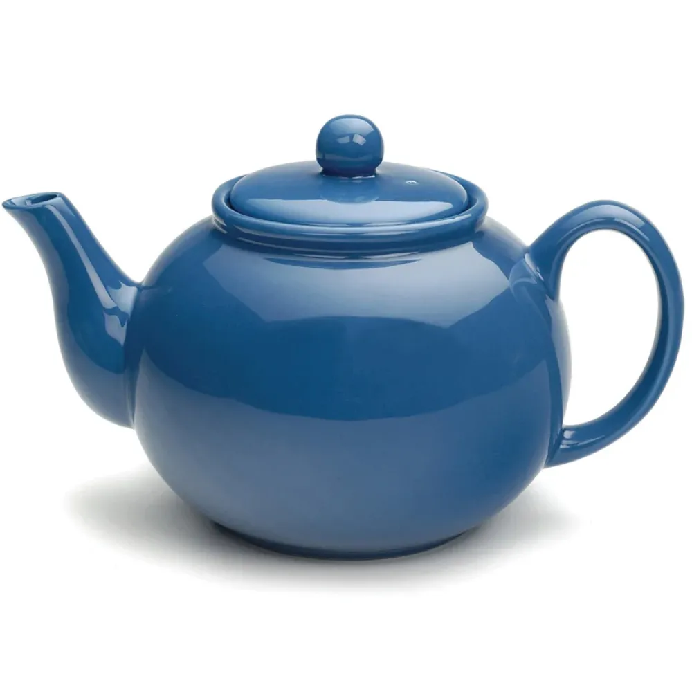 Teapots|Light Blue Stoneware Teapot