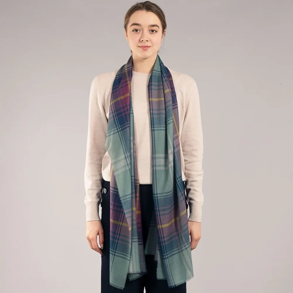 Lochcarron of Scotland Scarves & Wraps|Alba Hame Extra Fine Merino Stole