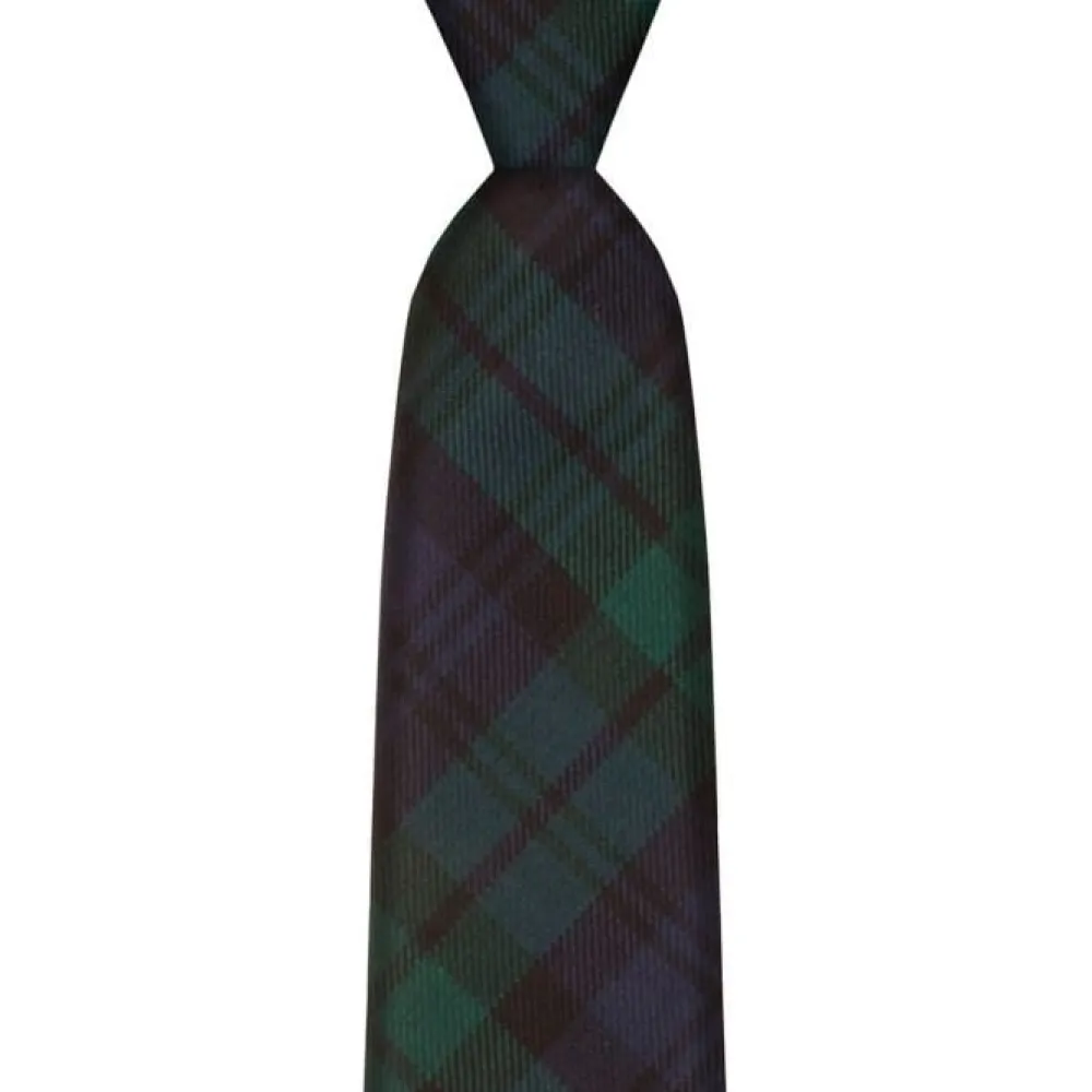 Lochcarron of Scotland Souvenirs|Ties|Black Watch Modern Tartan Tie