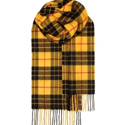 Lochcarron of Scotland Scarves & Wraps|Bowhill MacLeod Dress Modern Tartan Long Lambswool Scarf