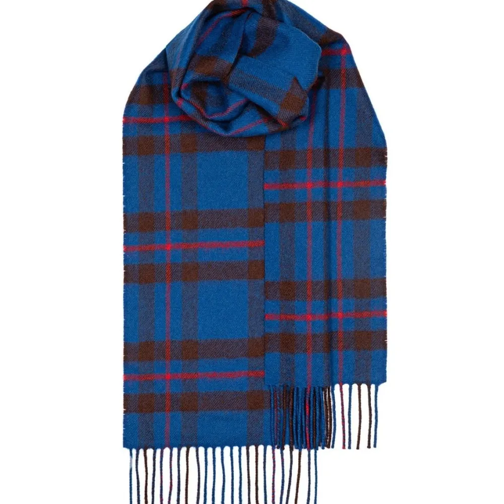 Lochcarron of Scotland Scarves & Wraps|Bowhill Elliot Modern Tartan Lambswool Scarf